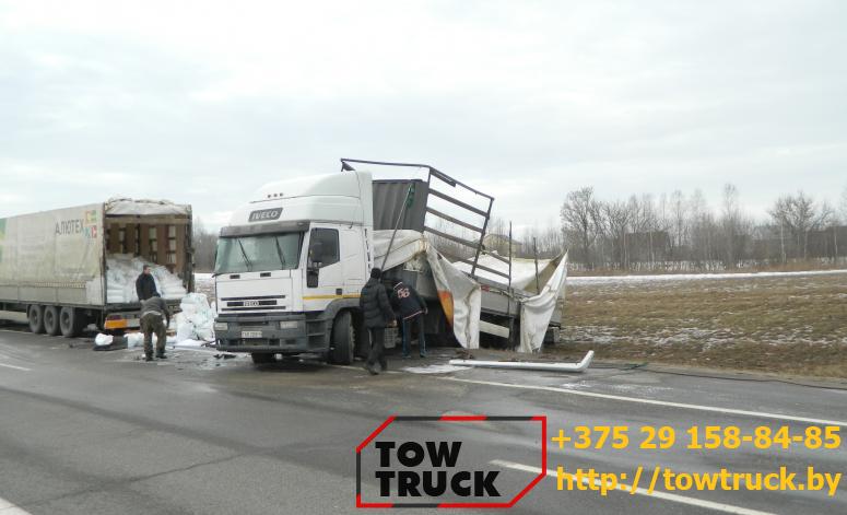 Грузовая эвакуация Iveco 