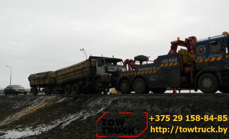 Эвакуация фуры towtruck.by